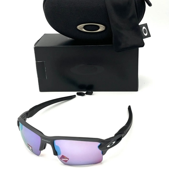 OAKLEY FLAK 2.0XL OO9188-G8 Steel / Prizm Snow Sapphire 59mm Sunglasses - Picture 1 of 4